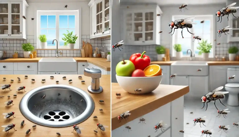 Drain Flies vs Fruit Flies