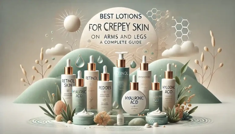 best lotion for crepey skin on arms and legs