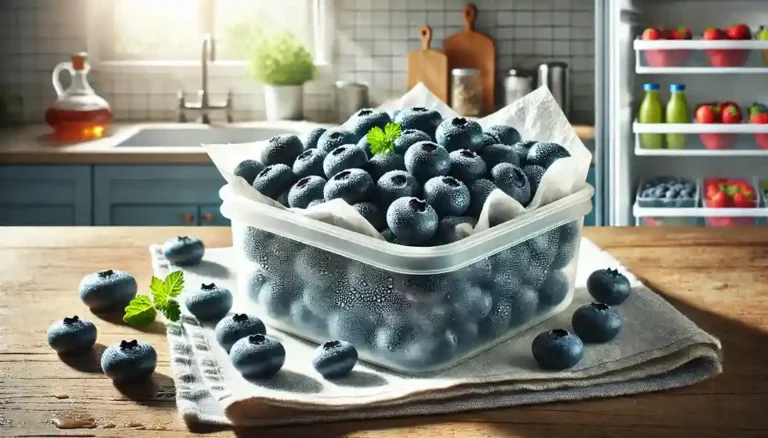 how long do blueberries last in the fridge