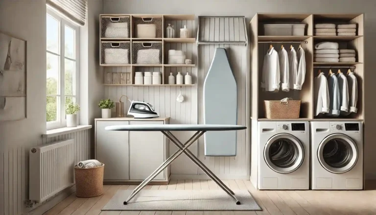 wall mounted ironing board