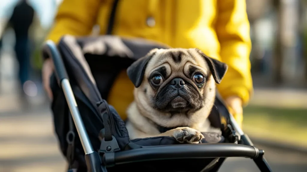 Dog-in-Stroller-