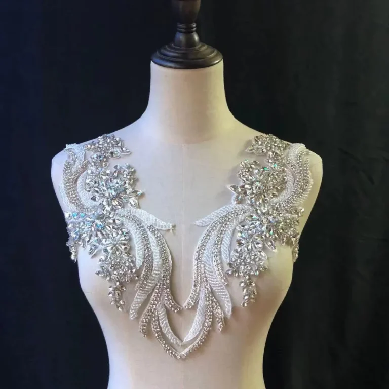 Rhinestone Lace Appliques